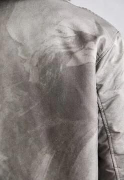 Emporio Armani BLOUSON JACKET - Bomber Jacket - Gray/off White -Total Wear Store 0f0673bcc73f45199ecd140767abd3fa