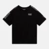 EA7 Emporio Armani Logo Series Unisex - Print T-Shirt - Nero