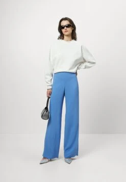 Emporio Armani Trousers - Azzurro Fiordaliso -Total Wear Store 0f29c2cc42de4a48ab3fef332028be8a