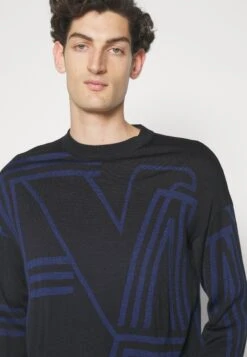 Emporio Armani Jumper - Navy -Total Wear Store 0fd9af58b3574b1b9255d1729a679928
