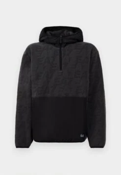 EA7 Emporio Armani TRAIN LOGO SERIES HOODIE - Fleece Jumper - Asphalt -Total Wear Store 0ff9e1fc3f7644729b922f09c50f6b1a 1