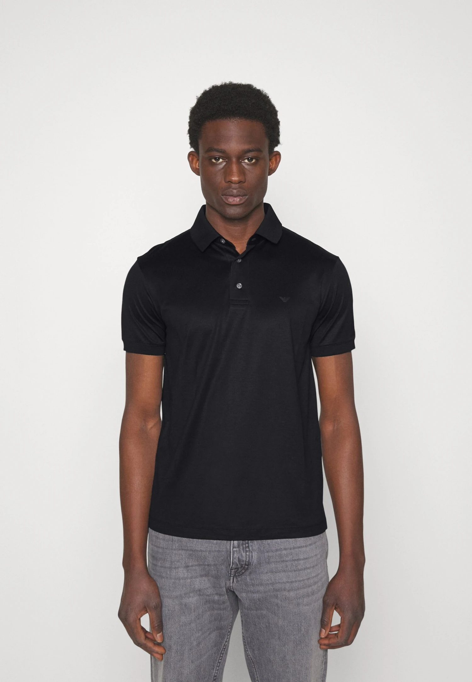 Emporio Armani Polo Shirt - Nero 3 Emporio Armani Polo Shirt - Nero