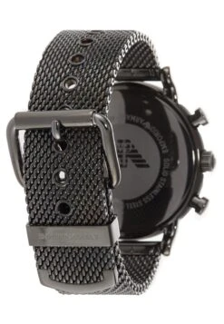 Emporio Armani Chronograph Watch - Grau Ip -Total Wear Store 1035e6c58ccf4cc68ce1e05d7fadd71c