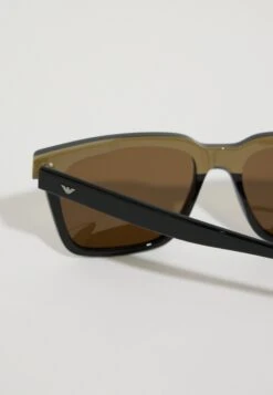 Emporio Armani Sunglasses - Black/beige/brown -Total Wear Store 104648165d0d489c89dd7907eedebcac