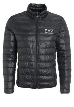 EA7 Emporio Armani Down Jacket - Black -Total Wear Store 107d3f3378cc45ed94d9dccbb9935a7f
