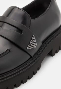 Emporio Armani Loafer - Slip-Ons - Nero -Total Wear Store 1080ccea3ebb4cbb80a1937a70b39432