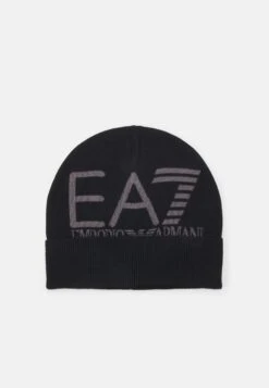EA7 Emporio Armani MOUNTAIN VISIBILITY BEANIE UNISEX - Beanie - Black/white -Total Wear Store 113538b03c7447789af55100be284179 5