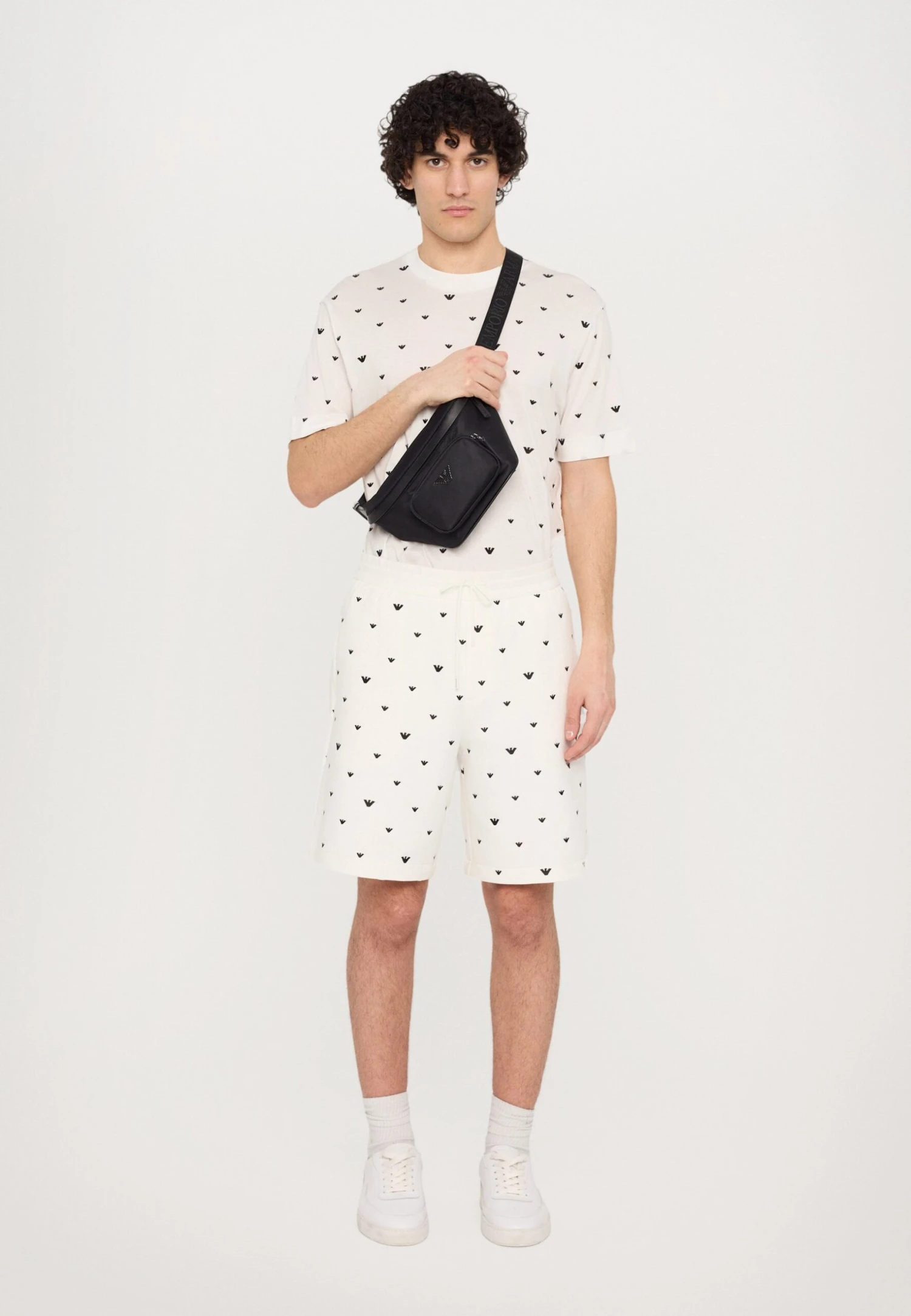 Emporio Armani BELT BAG UNISEX - Bum Bag - Black Beauty 4 Emporio Armani BELT BAG UNISEX - Bum Bag - Black Beauty - Image 2