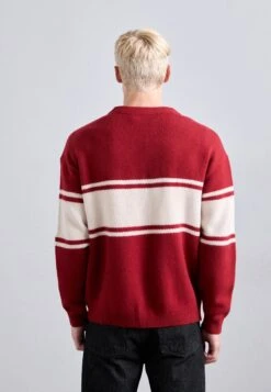 Emporio Armani CARDIGAN - Cardigan - Red/french Oak -Total Wear Store 11fb13c8a1344b23b5004d83ae292389