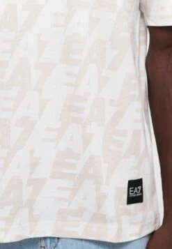EA7 Emporio Armani TRAIN LOGO SERIES POLAR LOGO TEE - Print T-shirt - White -Total Wear Store 12474fe64d2e4c75835e0689b1cb56e6