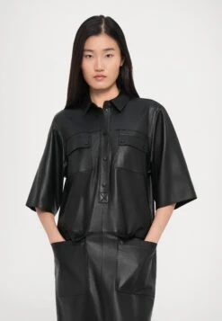 Emporio Armani DRESS - Shirt Dress - Black Beauty -Total Wear Store 1251cc5dc3e24b28ba7bb95cbec8b850