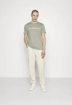 Emporio Armani Print T-Shirt - Salvia Logo -Total Wear Store 12813cb55b014c8eb74f35087b130d8a
