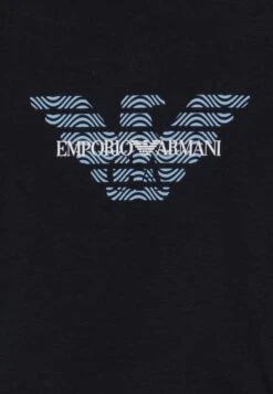 Emporio Armani Unisex 2 Pack - Print T-Shirt - White/Blue -Total Wear Store 12f3e91188b44335ba05166d7d44257f