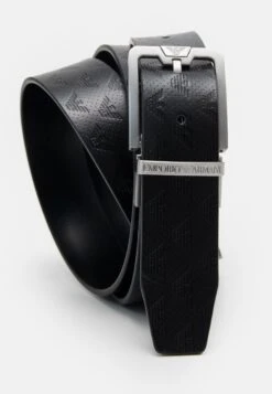 Emporio Armani Man'S Toungue Belt - Belt - Nero -Total Wear Store 12fb8d7835a3498698e516a1e1bf2d57