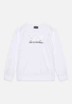 EA7 Emporio Armani Felpa Unisex - Sweatshirt - White