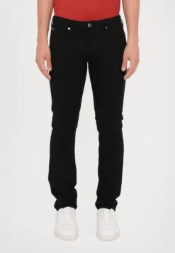 Emporio Armani 5 POCKETS PANT - Slim Fit Jeans - Black Beauty