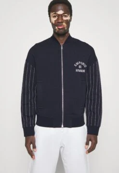 Emporio Armani Zip-Up Sweatshirt - Japan Denim -Total Wear Store 13c2d6c05007418881e54088b95bb9ed