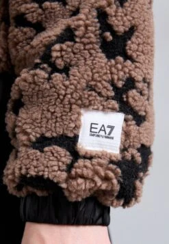 EA7 Emporio Armani JACKET - Fleece Jacket - Fancy Brownie -Total Wear Store 148697b3703245e5a1b4c4afd8d37f93