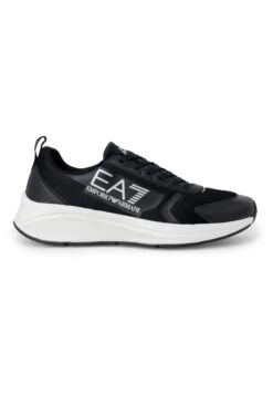 EA7 Emporio Armani Unisex - Trainers - Black Silver