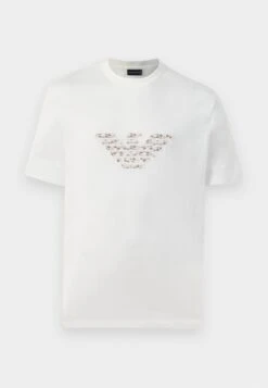 Emporio Armani Print T-shirt - Walnut -Total Wear Store 1563d5686c7644fcb5a99fff4396221b
