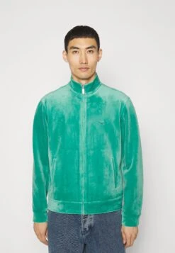Emporio Armani Felpa - Zip-Up Sweatshirt - Smeraldo -Total Wear Store 1606f229a0484765b79fa7435a57975b