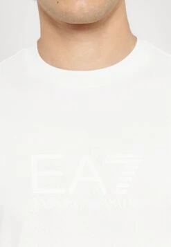 EA7 Emporio Armani TRAIN TEE BIG LOGO - Print T-shirt - White -Total Wear Store 1621cb8073904b0fb1b9e371dbc8b9b8