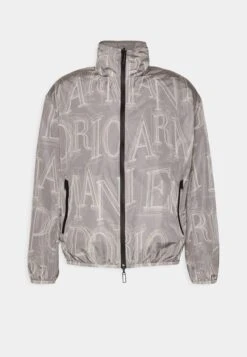 Emporio Armani Blouson Jacket - Summer Jacket - Ea Big Grigio -Total Wear Store 165dde7aa9da4aa1b02ea3529f01be68