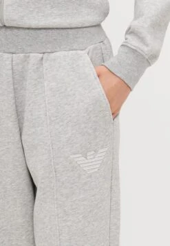 Emporio Armani TROUSERS WITH CUFFS - Pyjama Bottoms - Warm Grey Melange -Total Wear Store 1679e692ae3d4853990c1942f76851cd