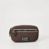 EA7 Emporio Armani TRAIN LOGO SERIES U WAISTBAG TAPE - Bum Bag - Chocolate Brown -Total Wear Store 167aa8c46709481486c18598b61594da