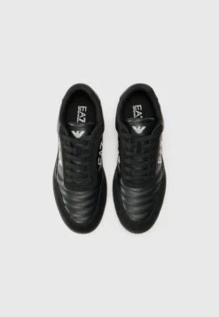EA7 Emporio Armani NEW HERITAGE UNISEX - Trainers - Triple Black/white -Total Wear Store 16a677ac62da43d8b4a0c5f8975d975b
