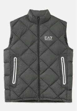EA7 Emporio Armani MOUNTAIN QUILTED VEST - Waistcoat - Blue -Total Wear Store 170ccae5e63246048395d682de33d004