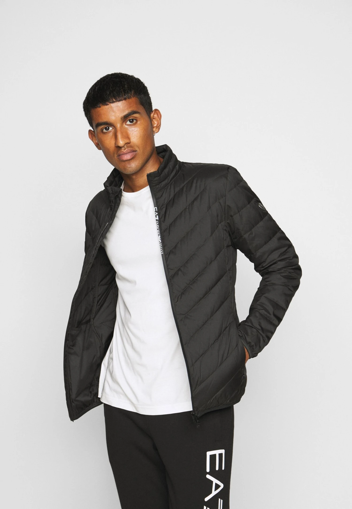 EA7 Emporio Armani Jacket - Down Jacket - Black 3 EA7 Emporio Armani Jacket - Down Jacket - Black