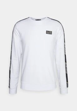 EA7 Emporio Armani Sweatshirt - White -Total Wear Store 17accec097fe4b689383bed95cbab4c8