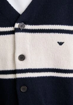 Emporio Armani CARDIGAN - Cardigan - Navy/french Oak 14 Emporio Armani CARDIGAN - Cardigan - Navy/french Oak -Total Wear Store 184d59e984dd4b81a1401cf92bea46e9