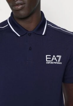 EA7 Emporio Armani Polo Shirt - Dark Blue -Total Wear Store 18bb6ca2f0964b33baf77e23603eccfd
