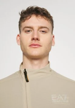 EA7 Emporio Armani Tennis Pro Jacket - Training Jacket - Oxford Tan -Total Wear Store 18d04abb33a641d3a4131b67fc9600cc