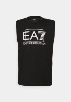 EA7 Emporio Armani Top - Black -Total Wear Store 18e7e14eed7b483582e19abc27e9e587