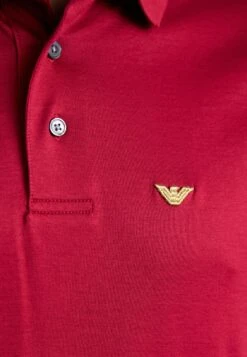 Emporio Armani Polo Shirt - Rio Red -Total Wear Store 18f482d5ebe3481e9e214f91f5bb5b6a