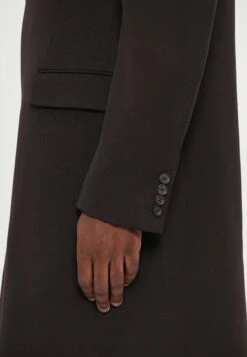 Emporio Armani Classic Coat - Meteorite -Total Wear Store 190069601a5b43c48eab99f850e3839a