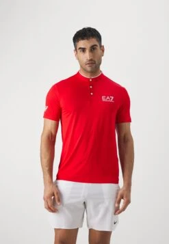 EA7 Emporio Armani Polo Shirt - Racing Red 15 EA7 Emporio Armani Polo Shirt - Racing Red -Total Wear Store 190e84de063d4607a1f7b0c2b4b31a52