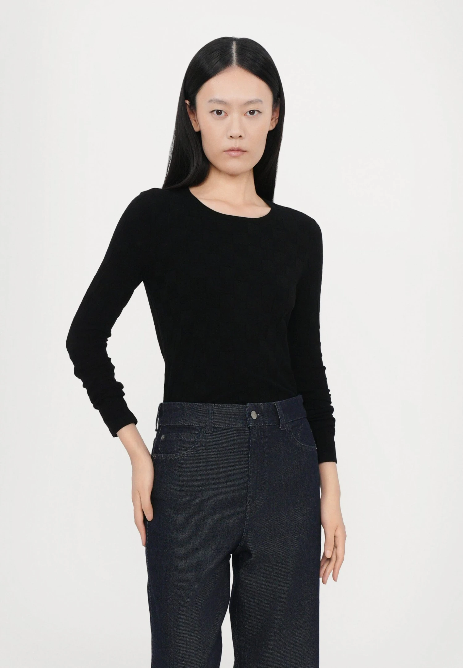 Emporio Armani POCKETS PANT - Relaxed Fit Jeans - Blue Denim 7 Emporio Armani POCKETS PANT - Relaxed Fit Jeans - Blue Denim - Image 5