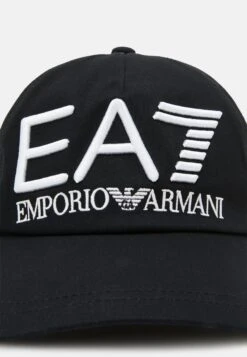 EA7 Emporio Armani Train Logo Series Embroidery Unisex - Cap - Black/White 9 EA7 Emporio Armani Train Logo Series Embroidery Unisex - Cap - Black/White -Total Wear Store 1970cc10d2fc40bf91f4fa21a00c0e29