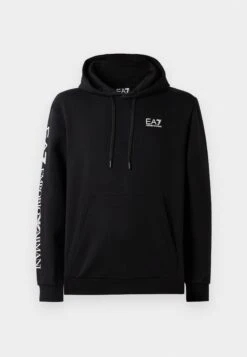 EA7 Emporio Armani TRAIN LOGO SERIES HOODIE EXTENDED - Hoodie - Chocolate Brown -Total Wear Store 19a1d017ccd248f696b01fcc78bbde21 3