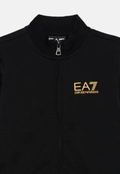EA7 Emporio Armani SET UNISEX - Zip-up Sweatshirt - Black/gold-coloured -Total Wear Store 19d53499c0d94a32a89ebe0ac95f9911