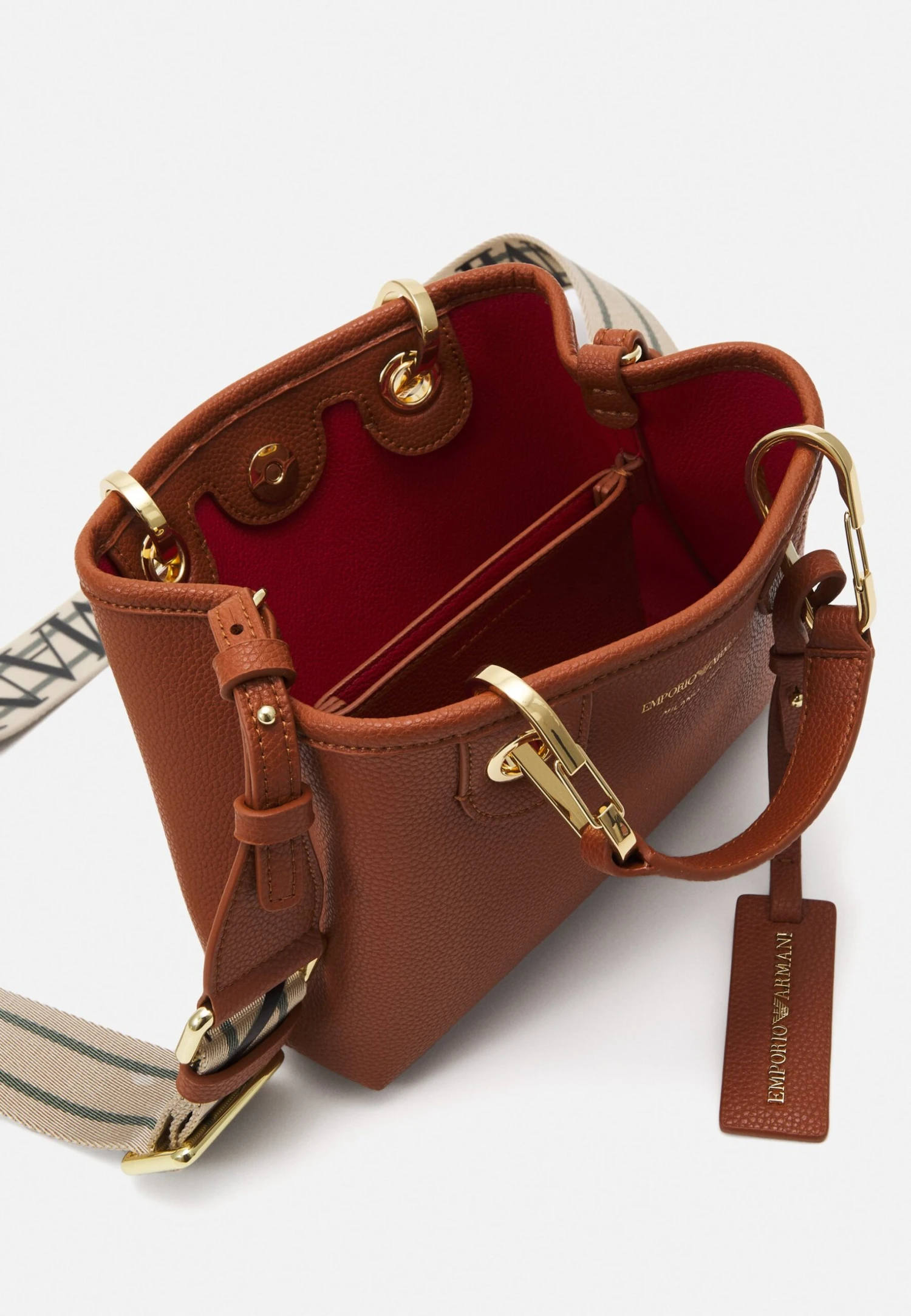 Emporio Armani MY EA - Handbag - Cuoio/rosso 5 Emporio Armani MY EA - Handbag - Cuoio/rosso - Image 3