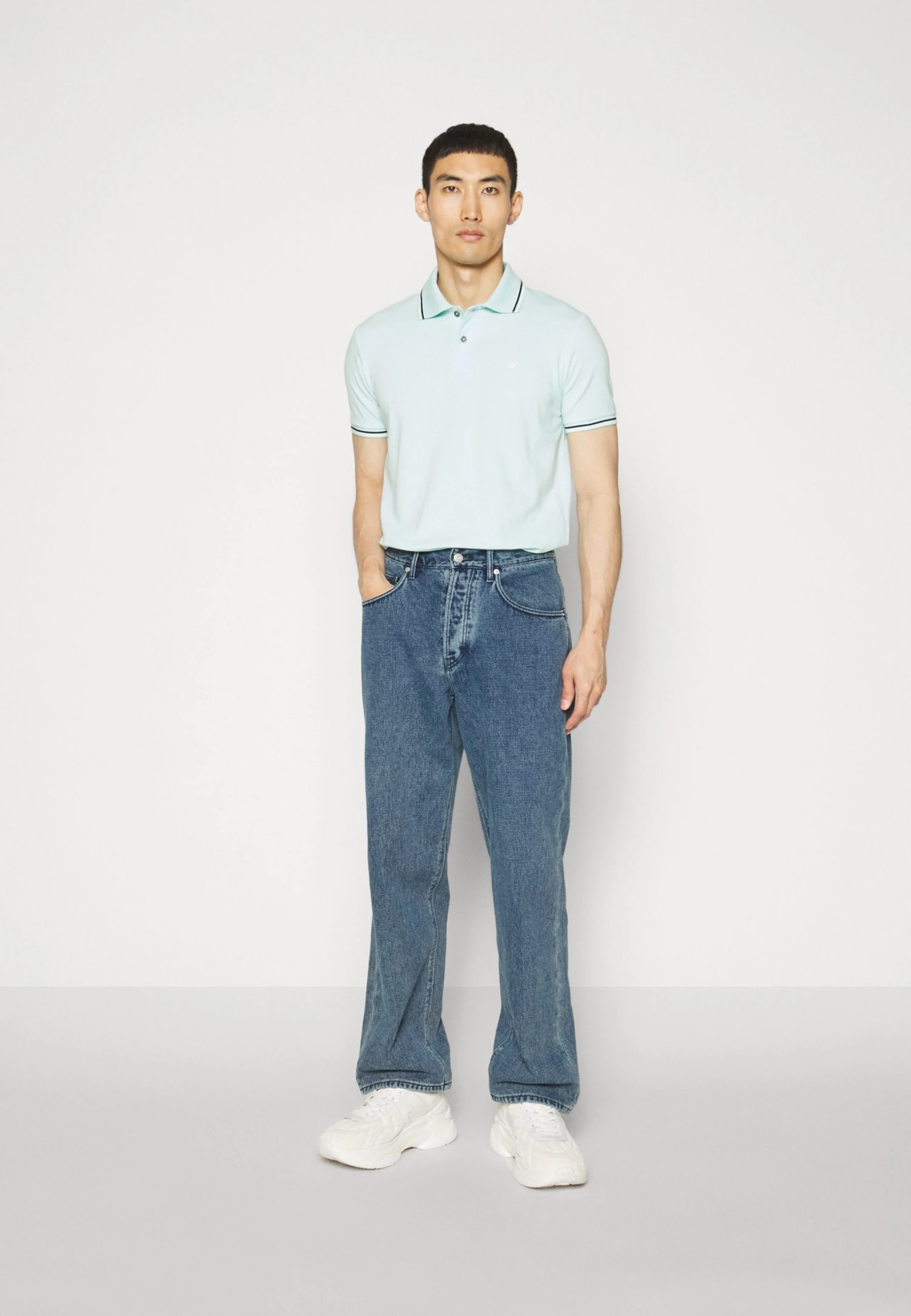 Emporio Armani Polo Shirt - Acqua Chiara 7 Emporio Armani Polo Shirt - Acqua Chiara - Image 5