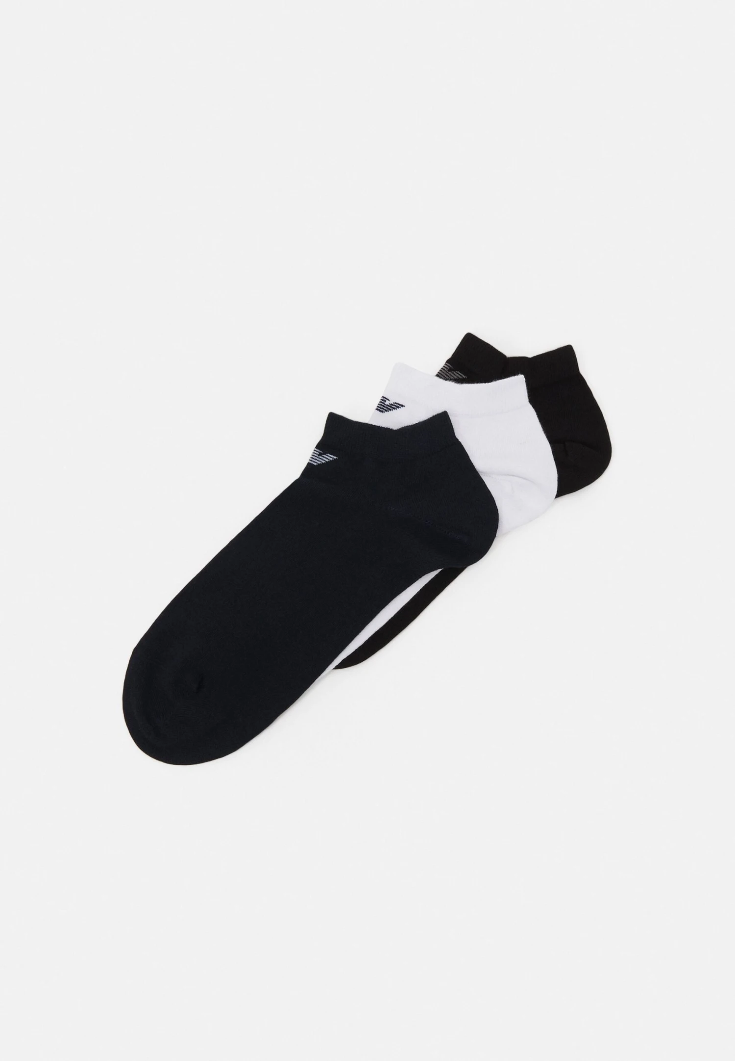 Emporio Armani 3 Pack- Socks - White/Black/Marine 3 Emporio Armani 3 Pack- Socks - White/Black/Marine