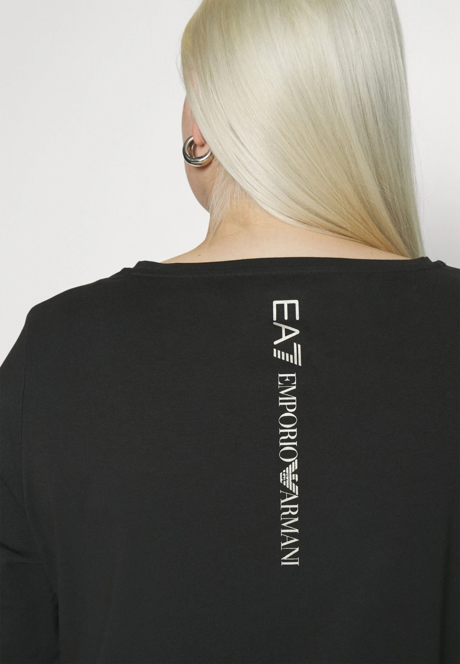 EA7 Emporio Armani Long Sleeved Top - Light Gold 8 EA7 Emporio Armani Long Sleeved Top - Light Gold - Image 6