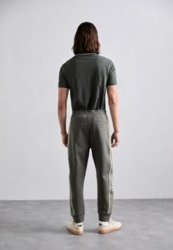 Emporio Armani TROUSER - Tracksuit Bottoms - Olive -Total Wear Store 1a8012fb316a43d8a4758c06ff9796cb