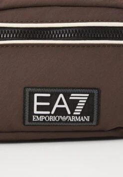EA7 Emporio Armani TRAIN LOGO SERIES U WAISTBAG TAPE - Bum Bag - Chocolate Brown -Total Wear Store 1aa0010afb984a34b1280250f6c616fb